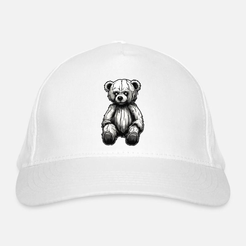 Teddybär / Kuscheltier / Stofftier / Geschenkidee Bio-Baseballkappe