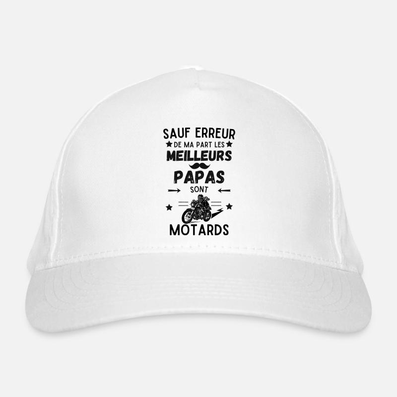 BIKER PAPA Bio-Baseballkappe