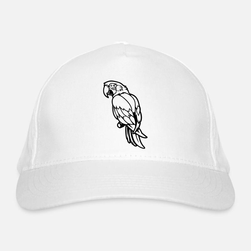Parrot Animal Comic Organic Baseball Cap