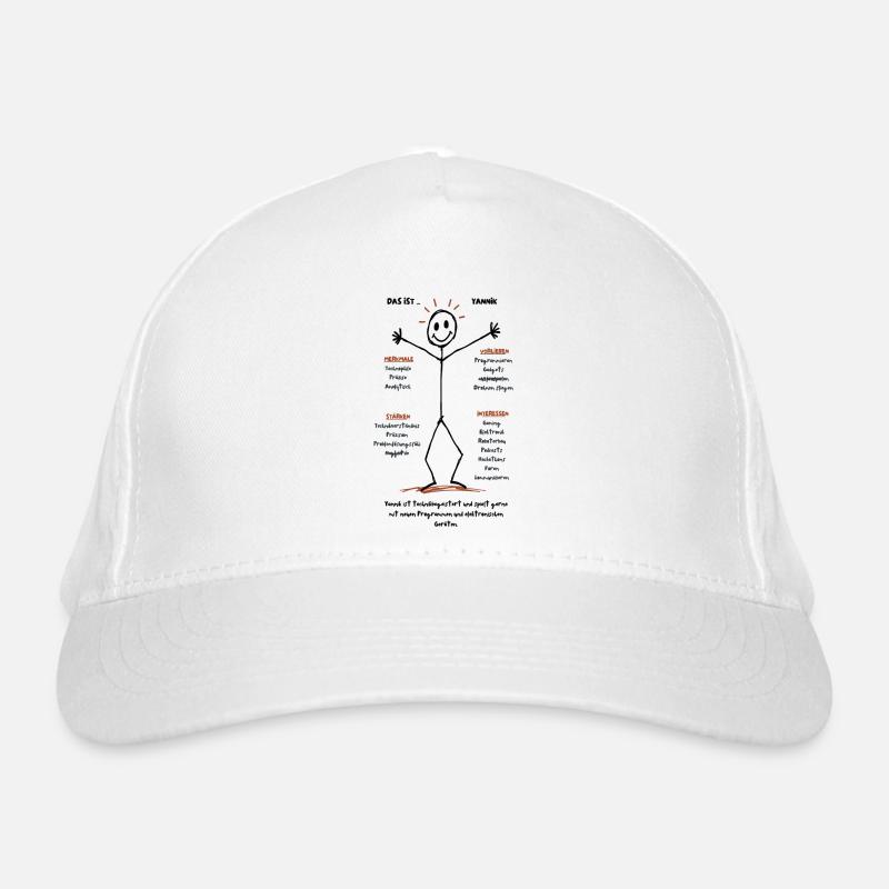Das ist Yannik Technophile Innovation Bio-Baseballkappe