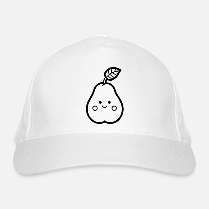 Birne Bio-Baseballkappe