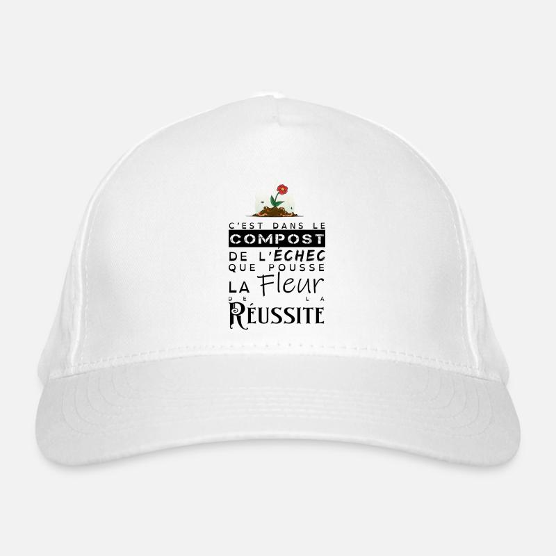 La fleur de la réussite Casquette classique bio