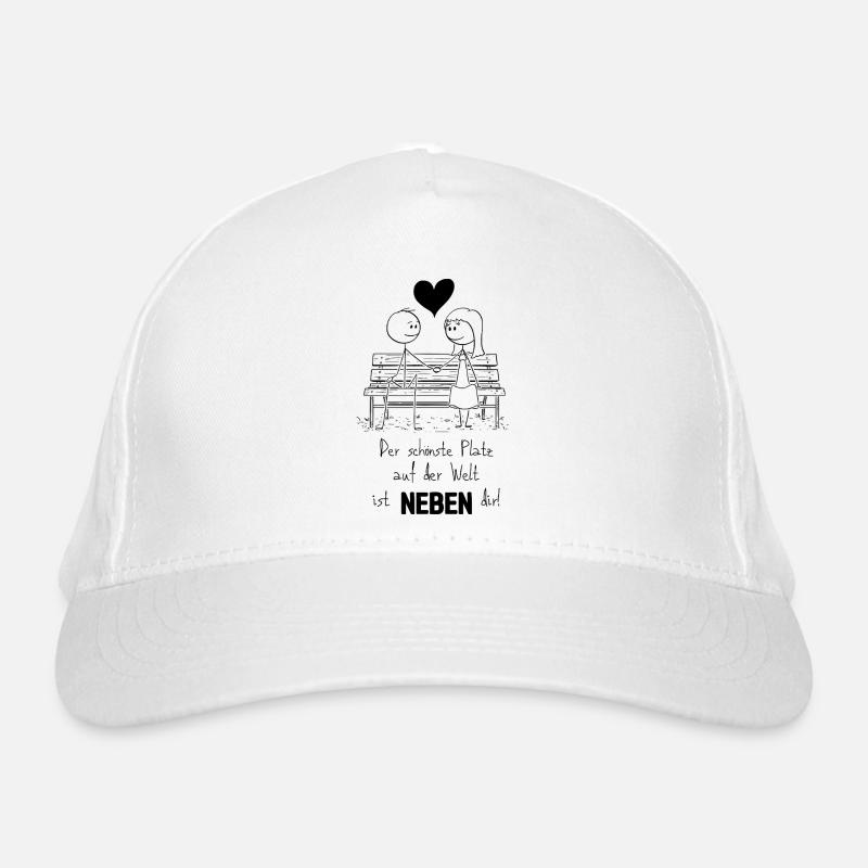 Le plus bel endroit du monde est à côté de vous ! Casquette classique bio