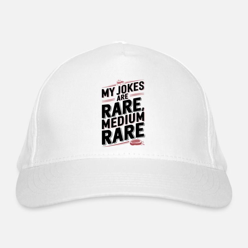 Medium Rare Blagues Casquette classique bio