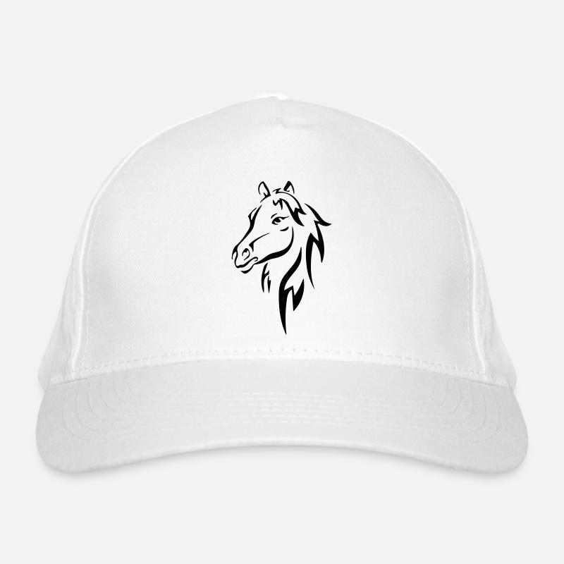 horse Organic Baseball Cap