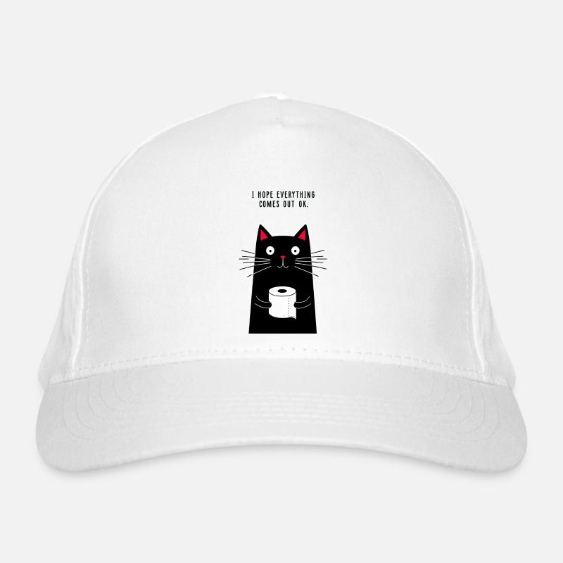 Ich hoffe, es geht gut Bio-Baseballkappe