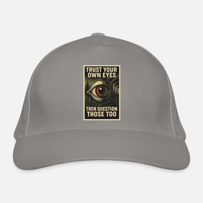question everything! Organic Baseball Cap