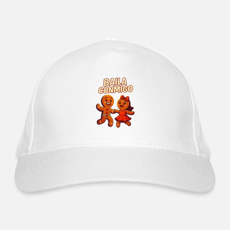 Baila conmigo-Logo Bio-Baseballkappe