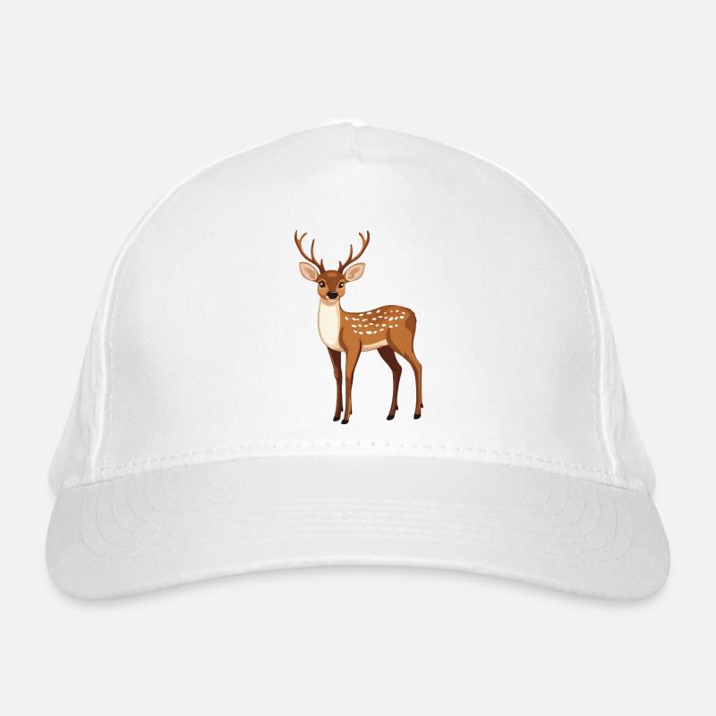 proud deer Organic Baseball Cap