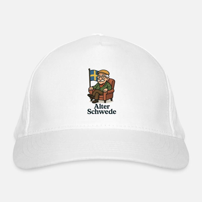 Alter Schwede Bio-Baseballkappe