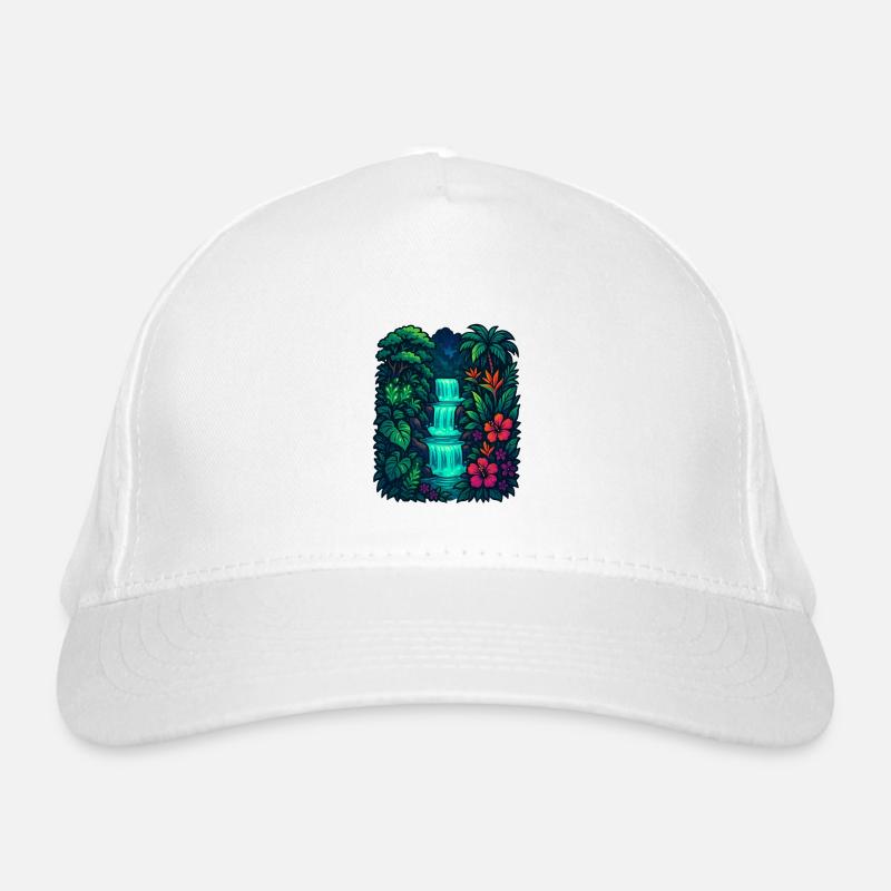 Cascade tropicale Casquette classique bio