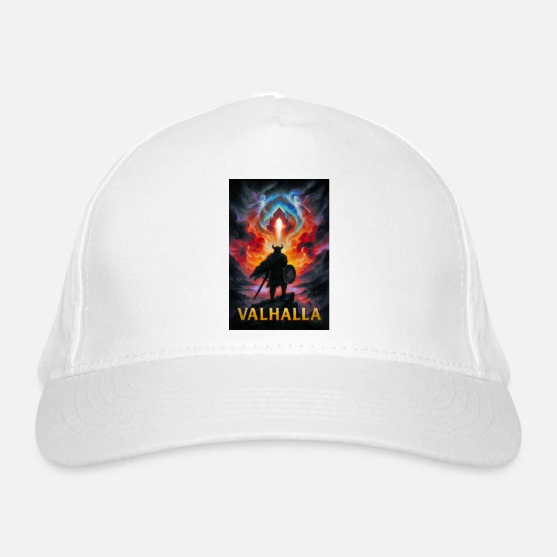 Valhalla – Feuer und Licht Bio-Baseballkappe