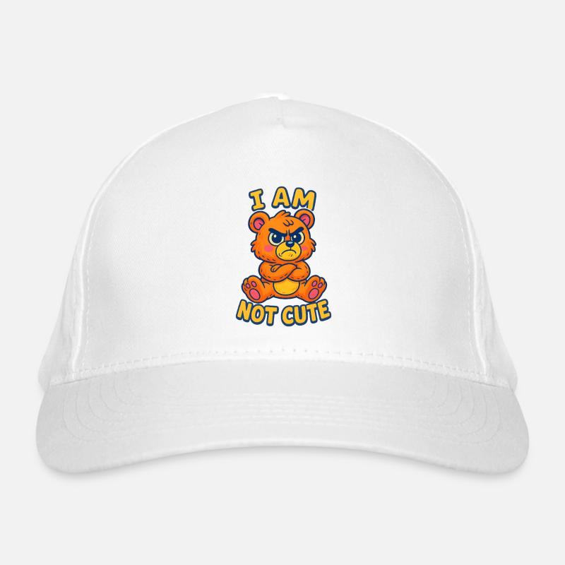 Je ne suis pas mignon Casquette classique bio