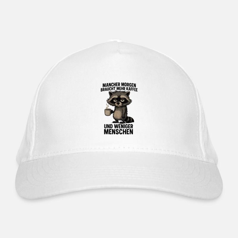 Ich hasse Menschen mehr Kaffee Büro Spruch Bio-Baseballkappe