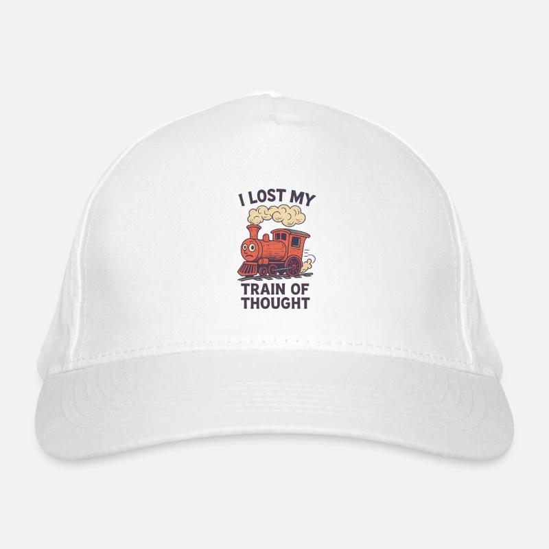Train de la pensée Design Casquette classique bio