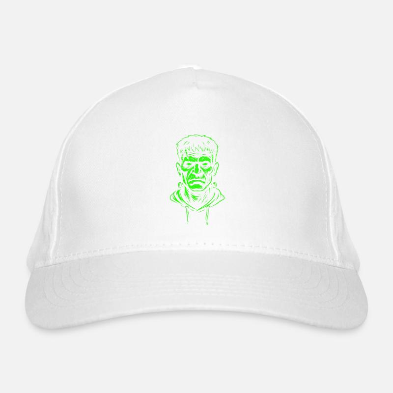 Neon Halloween Shirt | Classic Monster Design Bio-Baseballkappe