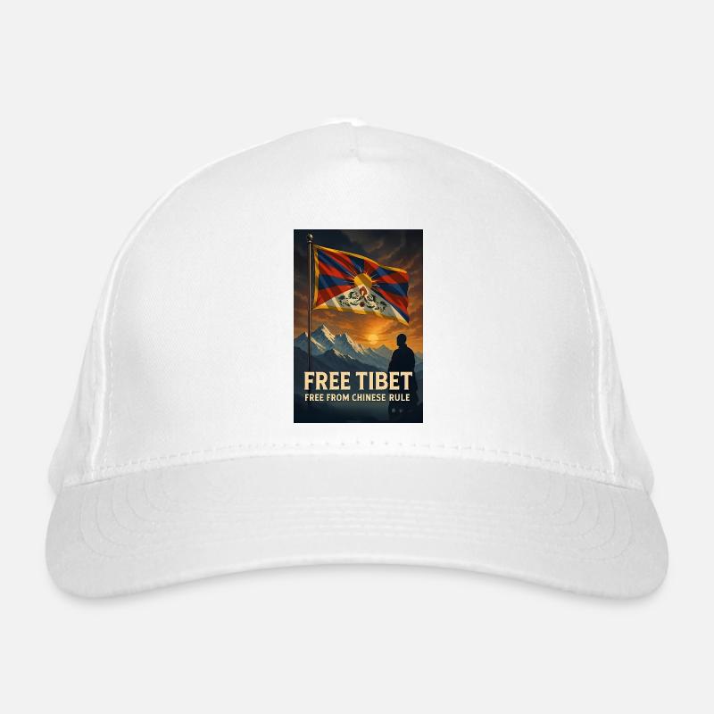 LIBÉRÉ DE LA DOMINATION CHINOISE Casquette classique bio