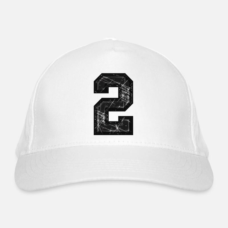 2 scratched Organic Baseball Cap