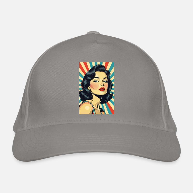 Retro-Stil Diva R01 Bio-Baseballkappe