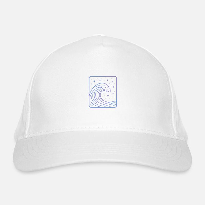 Cosmic Wave Organic Baseball Cap