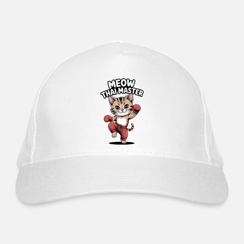 Chaton Karaté Master Design Casquette classique bio