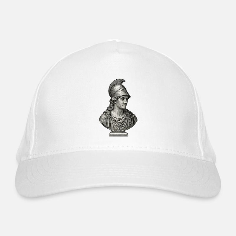 Buste Antique Athéna | Art Classique Grec Casquette classique bio