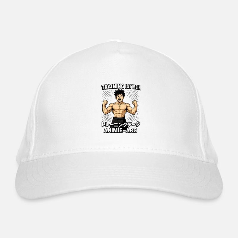 Training Is My Anime Arc Organic Baseball Cap