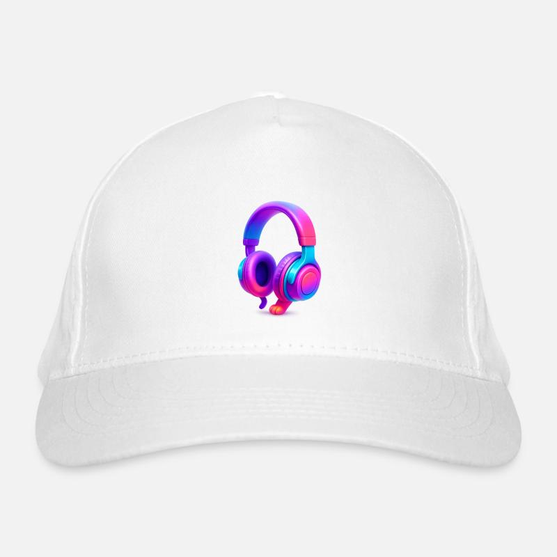 Casque Neon Gradient Casquette classique bio