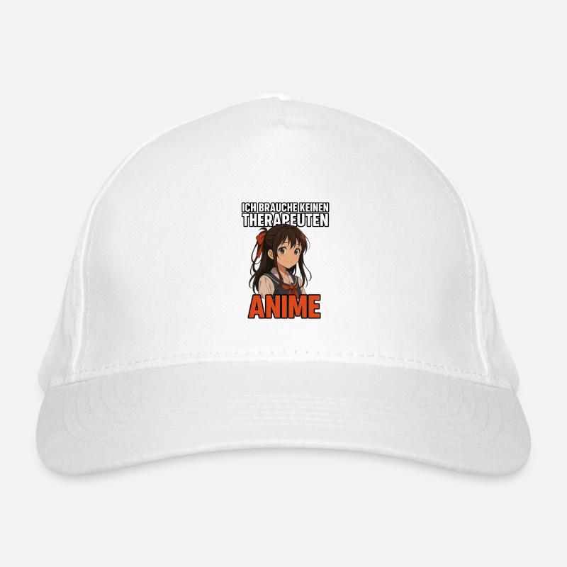 Anime is my life Organic Baseball Cap