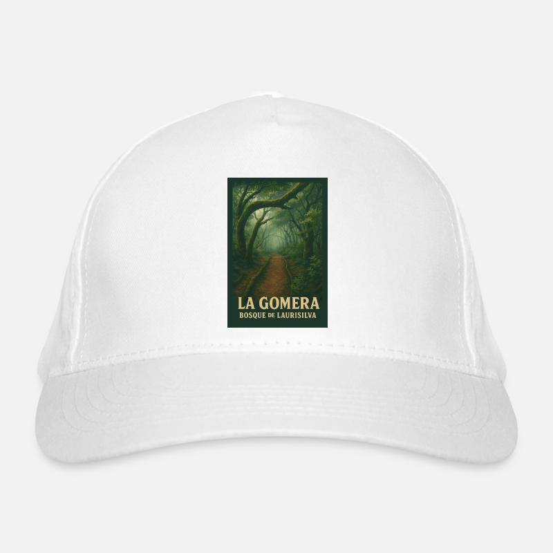 Sentier forestier de La Gomera Laurisilva Casquette classique bio