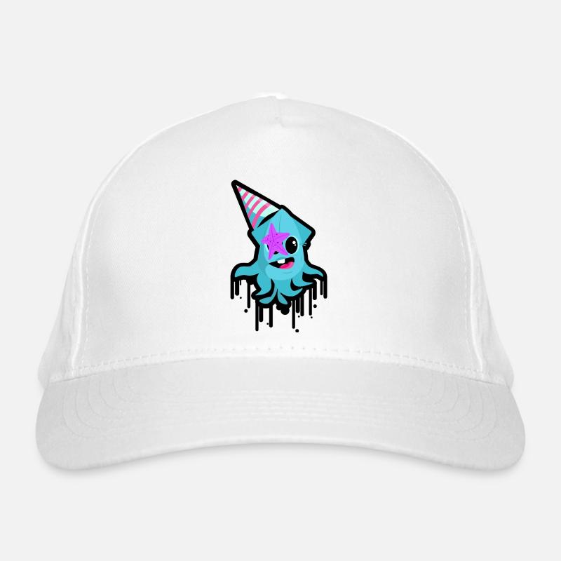 Wild octopus Organic Baseball Cap