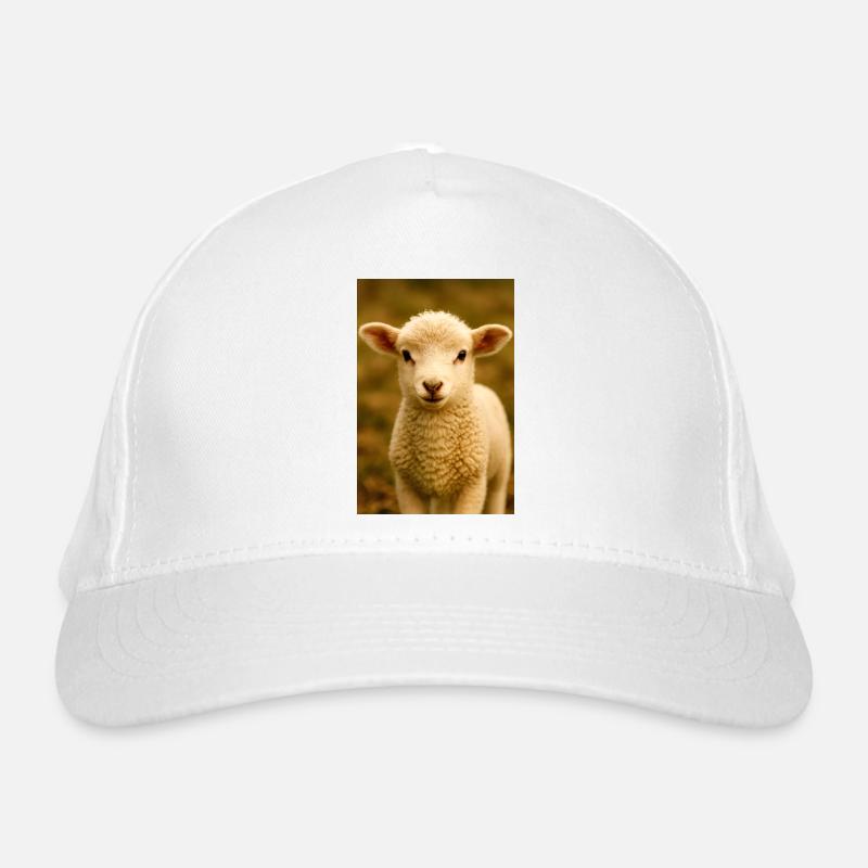 Animaux, agneaux Casquette classique bio