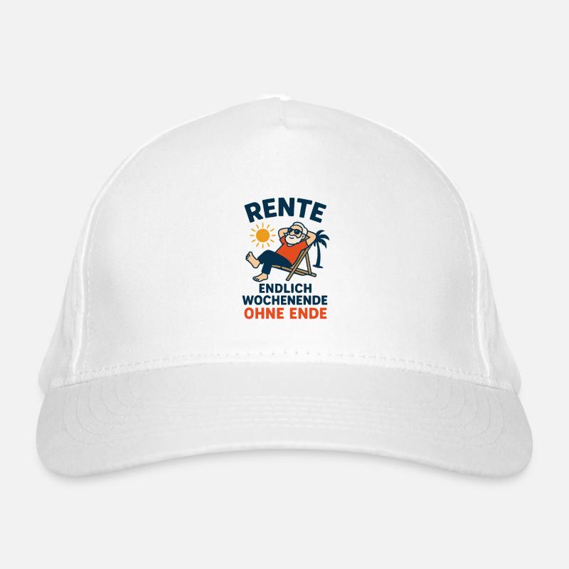 Retirement - finally weekend without end Organic Baseball Cap