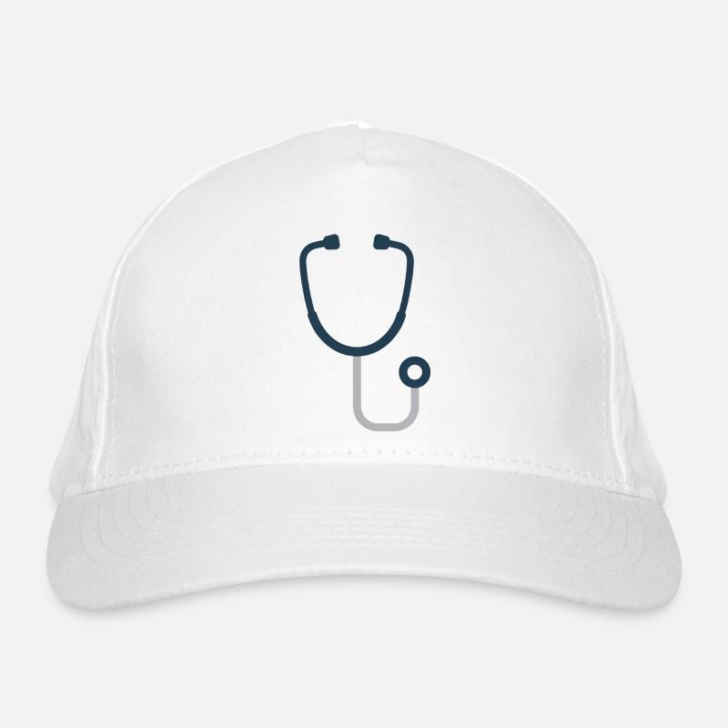Stethoscope | Symbol for Doctors & Nurses Organic Baseball Cap
