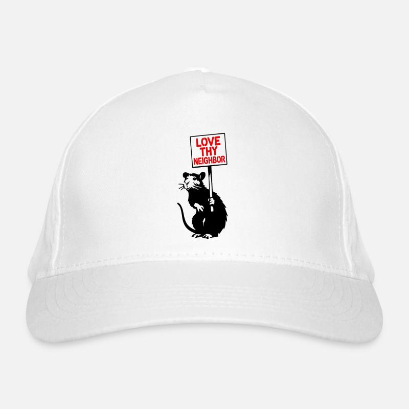 Liebe Deinen Nächsten Bio-Baseballkappe