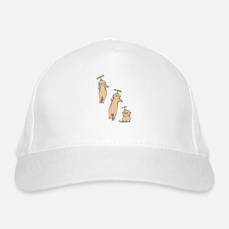 Kittens Helicopter Bio-Baseballkappe
