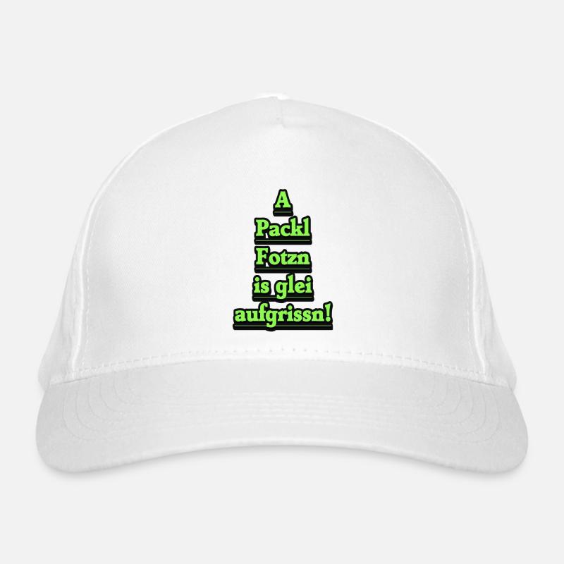 Narration néon dans un style rétro Casquette classique bio