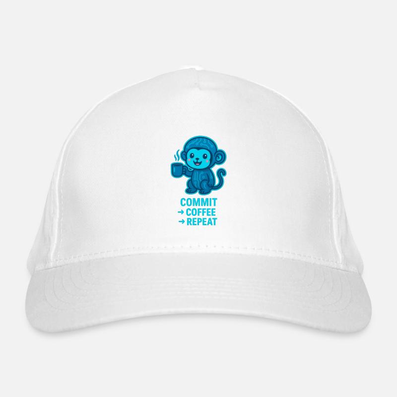 TechMonkey Coffee Rhythm Organic Baseball Cap