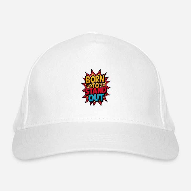 Born To Stechen: Comic Burst Bio-Baseballkappe