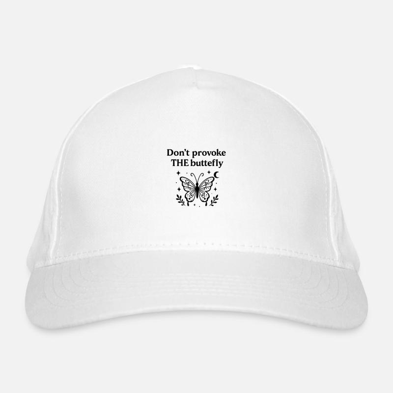 Ne provoquez pas le papillon Casquette classique bio