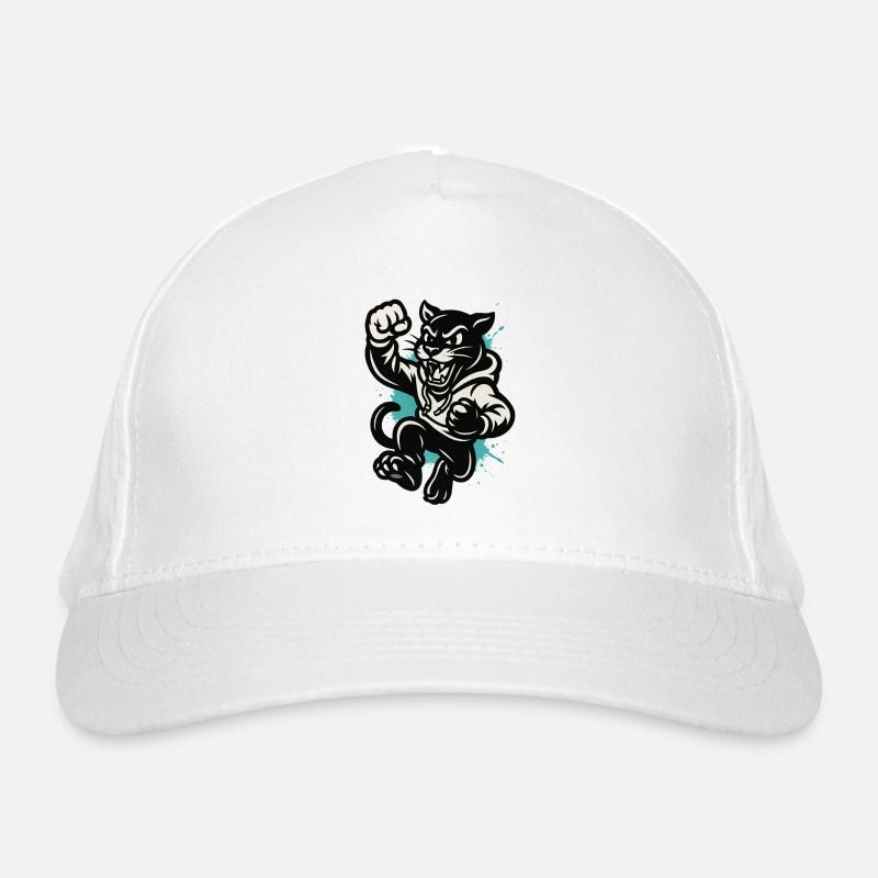 Chat Combattant en Sweat à Capuche Casquette classique bio