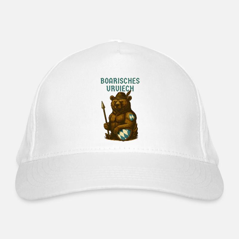 Bavarian Bear Bavarian Primordial Cattle Organic Baseball Cap