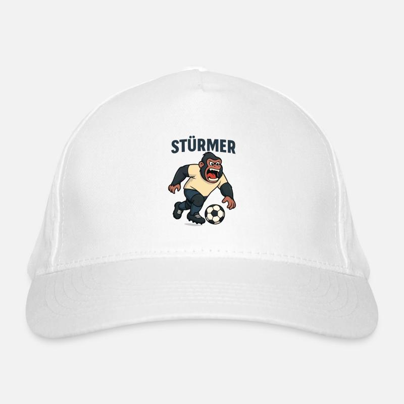 Striker Monkey Soccer Storm Organic Baseball Cap
