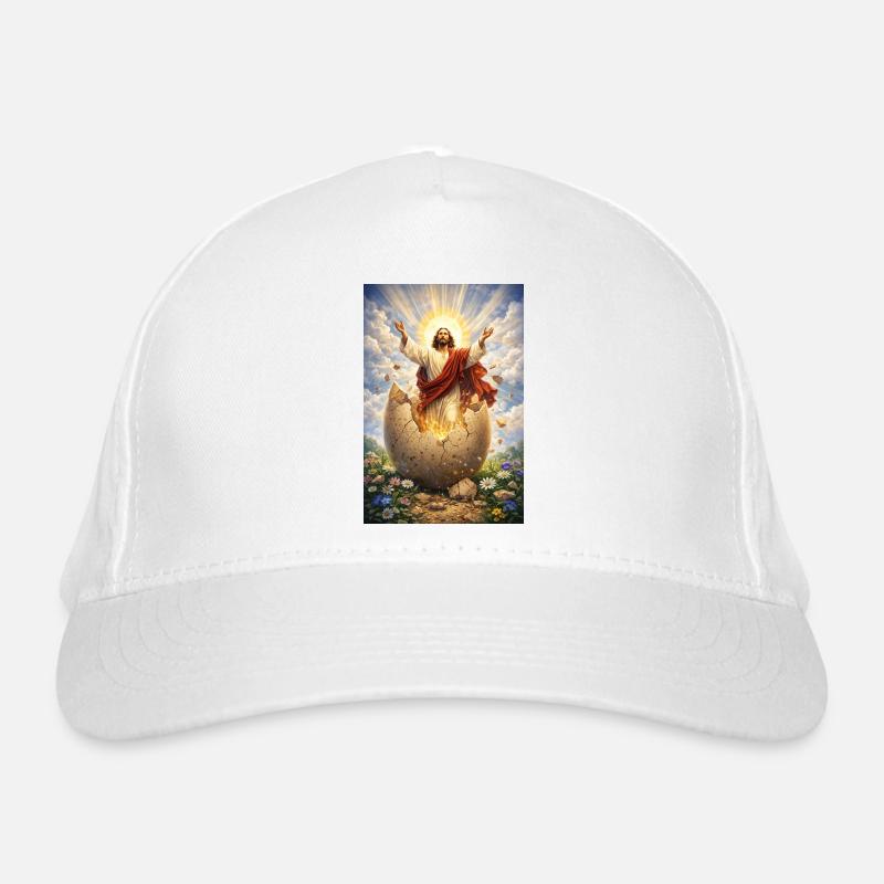 Resurrection from broken eggs Organic Baseball Cap