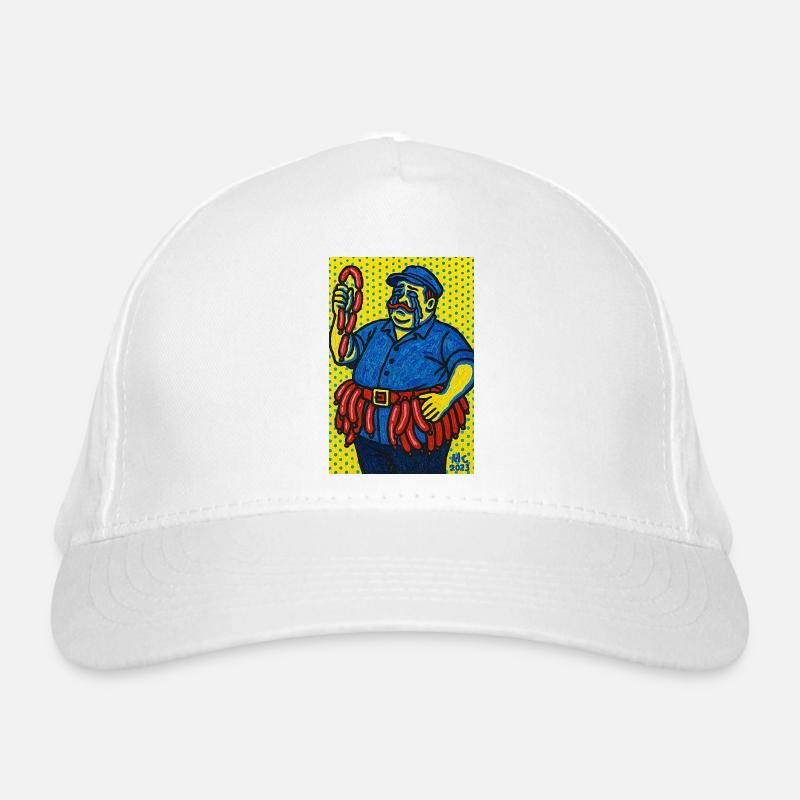 Wurstmann dans le style pop art Casquette classique bio
