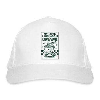 Umami Is Love | Ramen Noodles - Organic Baseball Cap - white - Front