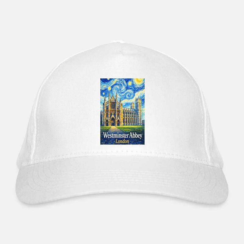 Style Nuit étoilée de l’abbaye de Westminster Casquette classique bio