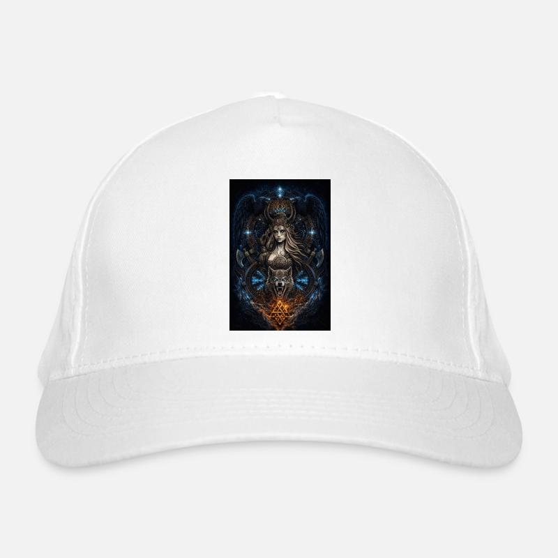 Wikinger Freya Hugin & Munin Wolf Runen Bio-Baseballkappe