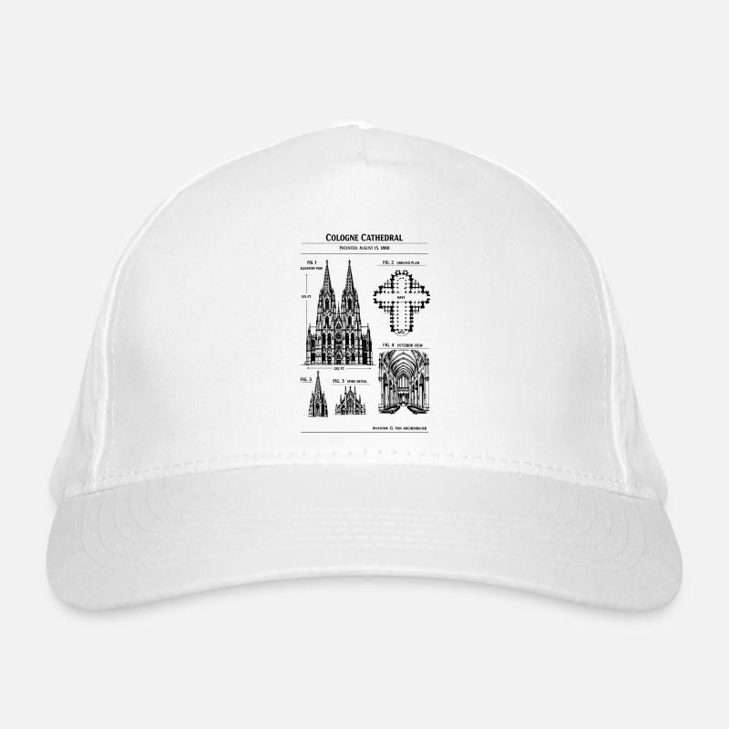 Cathédrale de Cologne Casquette classique bio