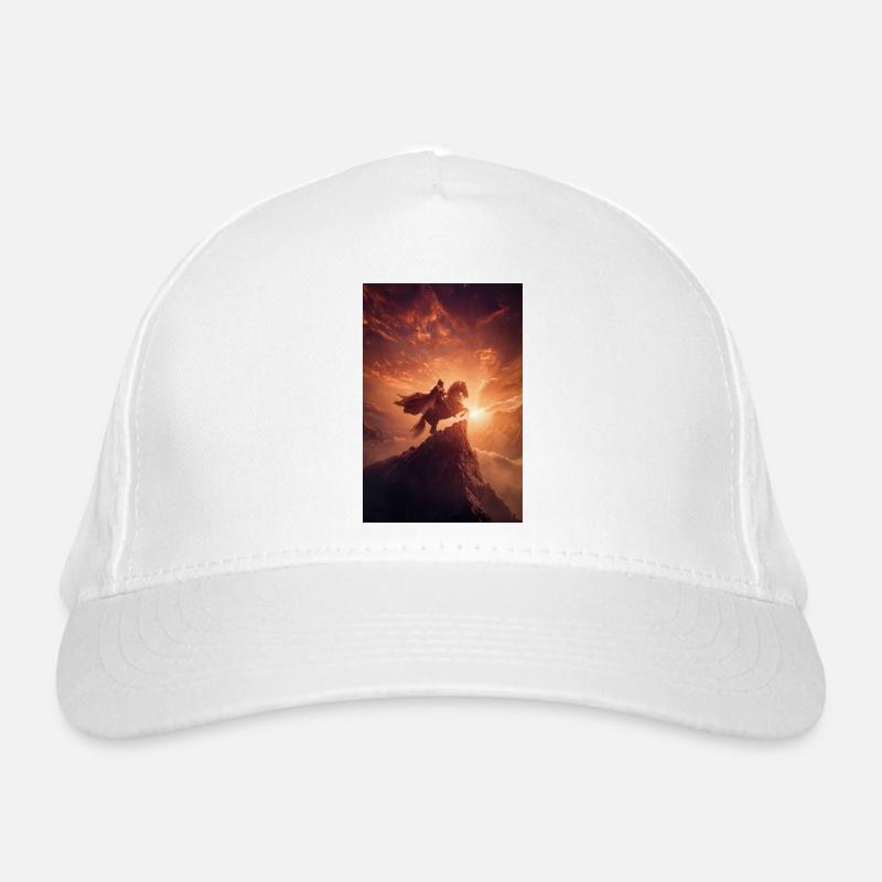Dawn Rider on the Ridge Organic Baseball Cap